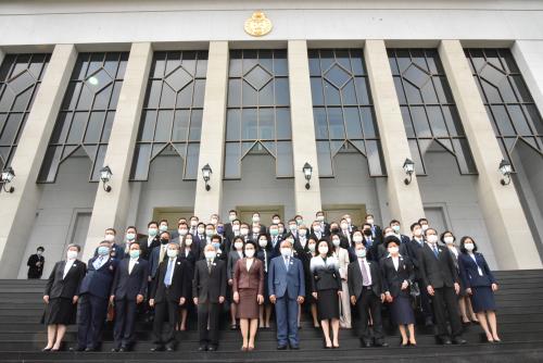 การศึกษาดูงานส่วนกลาง หลักสูตร "หลักนิติธรรมเพื่อประชาธิปไตย" (นธป.) รุ่นที่ 9