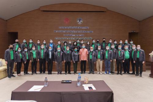 การปฐมนิเทศและกิจกรรมเพื่อสาธารณประโยชน์ (CSR) โครงการอบรมหลักสูตร “หลักนิติธรรมเพื่อประชาธิปไตย” (นธป.) รุ่นที่ 9 ระหว่างวันที่ 7 - 8 ตุลาคม 2564 ณ จังหวัดนครราชสีมา