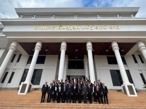การศึกษาดูงานต่างประเทศ ครั้งที่ 2 ของหลักสูตร “หลักนิติธรรมเพื่อประชาธิปไตย” (นธป.) รุ่นที่ 10 ระหว่างวันที่ 25 – 28 ตุลาคม 2565 ณ สาธารณรัฐประชาธิปไตยประชาชนลาว