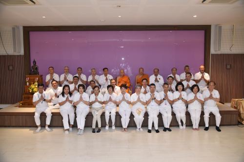 กิจกรรมการปฏิบัติธรรม โครงการอบรมหลักสูตร “หลักนิติธรรมเพื่อประชาธิปไตย” (นธป.) รุ่นที่ 11 วันที่ 15 มีนาคม 2566 ณ วัดชลประทานรังสฤษดิ์ พระอารามหลวง อ.ปากเกร็ด จ.นนทบุรี