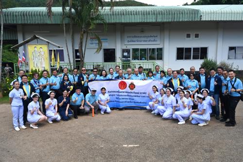 กิจกรรมเพื่อสาธารณประโยชน์ (CSR) ของผู้ศึกษาอบรมหลักสูตร "หลักนิติธรรมเพื่อประชาธิปไตย" (นธป.) รุ่นที่ 12 ระหว่างวันที่ 30 สิงหาคม - 1 กันยายน 2567 ณ จังหวัดเชียงใหม่
