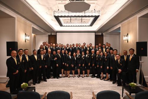 พิธีปัจฉิมนิเทศและพิธีปิดการอบรมหลักสูตร “หลักนิติธรรมเพื่อประชาธิปไตย” (นธป.) รุ่นที่ 12