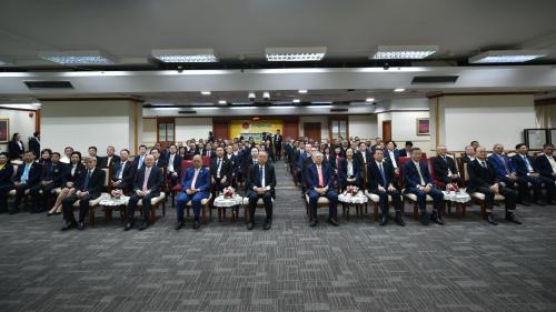 การรายงานตัวของผู้ศึกษาอบรมหลักสูตร "หลักนิติธรรมเพื่อประชาธิปไตย” (นธป.) รุ่นที่ 13